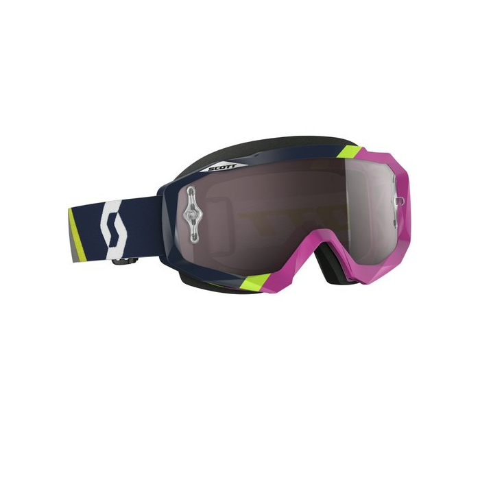 Scott Hustle MX Goggle Asymmetric Pink