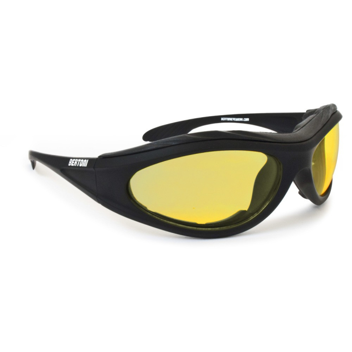 Bertoni Antifog AF125A Rubber Black/Yellow