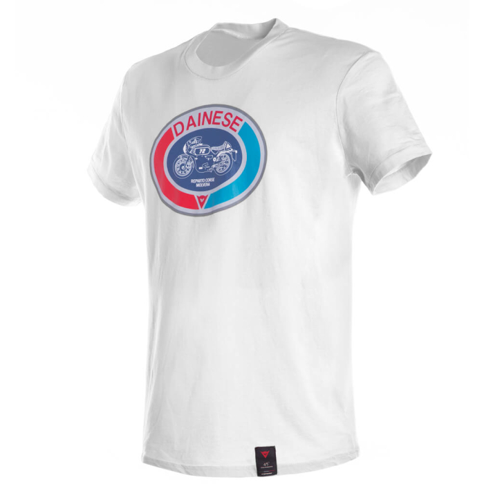 Dainese Moto72 T-Shirt White 003