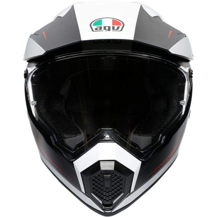 AGV AX9 Pacific Road Matt Black/White/Red 003