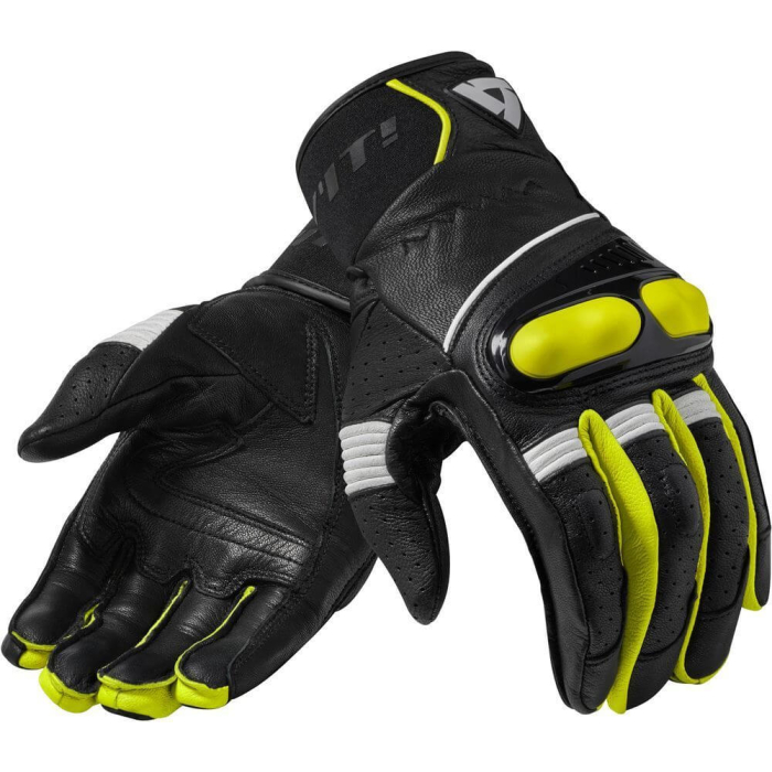 REV'IT Hyperion Gloves Black/Neon Yellow