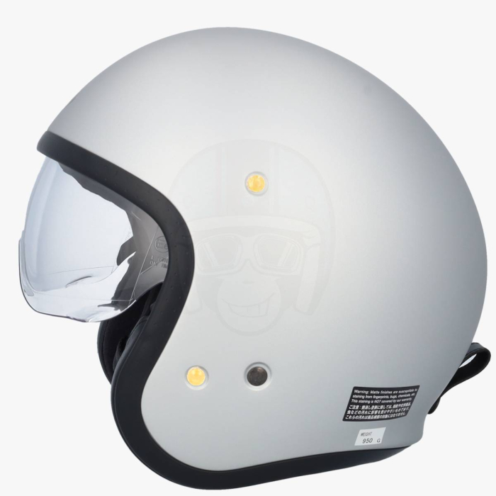 Shoei J.O Matt Light Silver