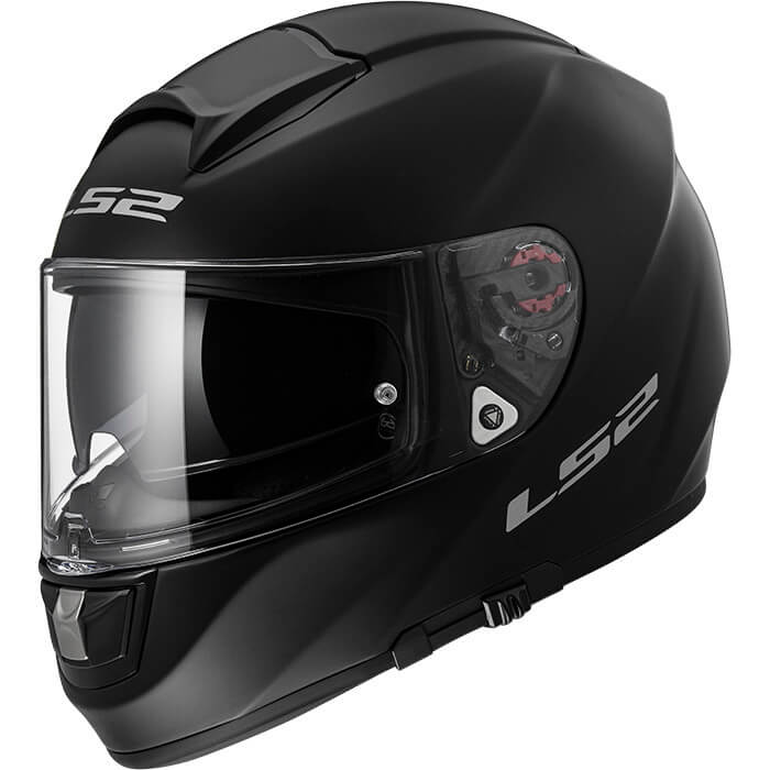 LS2 FF397 Vector FT2 EVO Single Mono Matt Black - Voordeelhelmen.nl