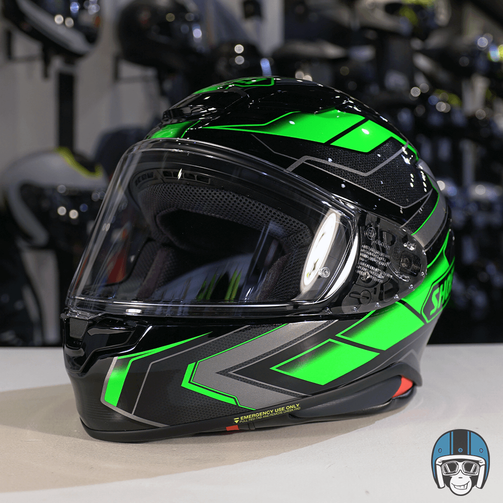 SHOEI Z-8 PROLOGUE TC-4 BLACK/GREEN ショウエイ カワサキ