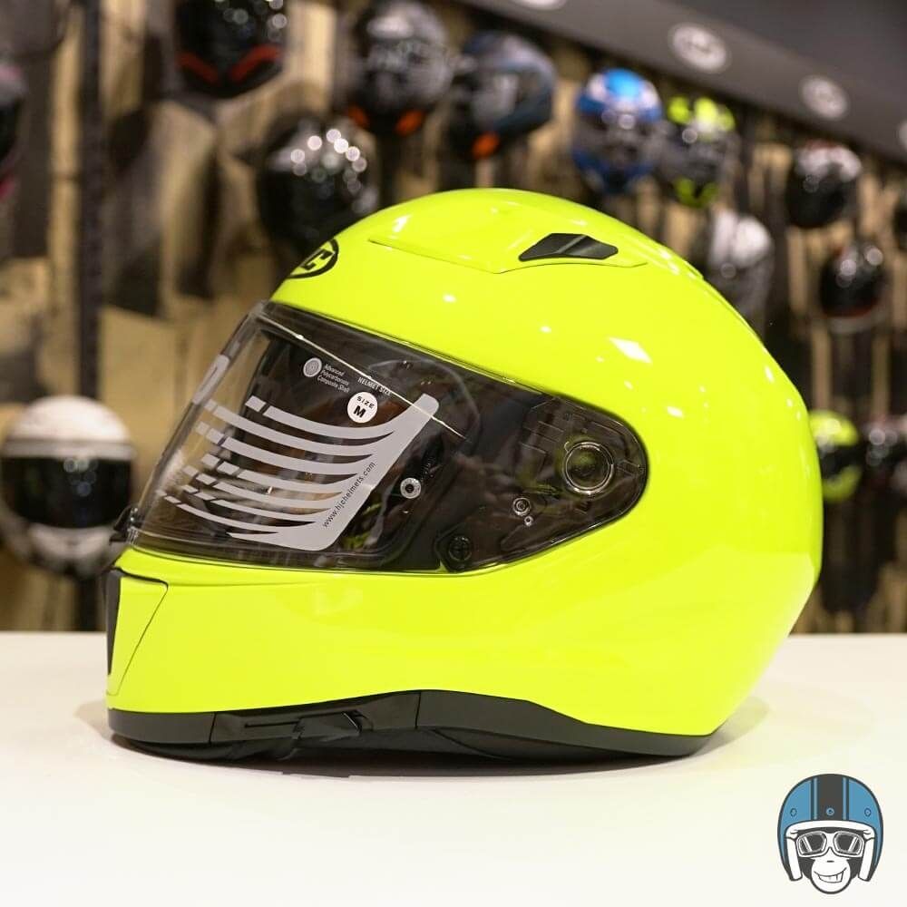 HJC I70 Fluo Yellow 707 Voordeelhelmen