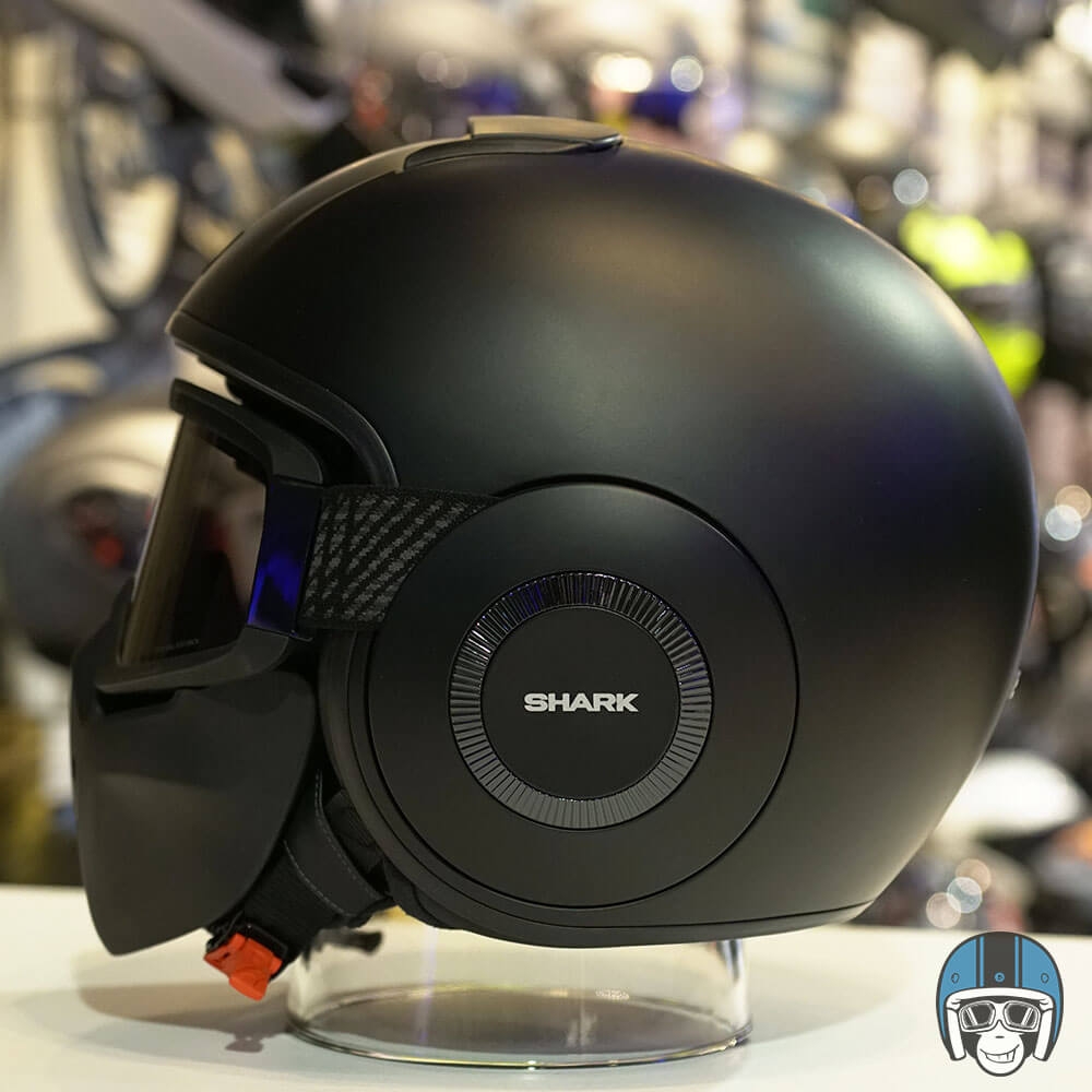 Shark DRAK Black Mat KMA - Voordeelhelmen.nl