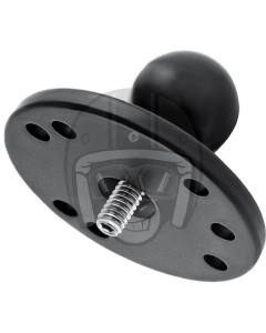RAM 2.5" Round Base1" Ball & 1/4-20Thread