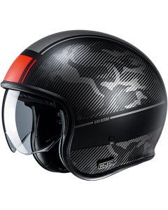 HJC V30 Alpi Grey/Red 183