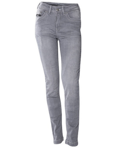 CLAW Britt Ladies Kevlar Motorjeans Light Grey