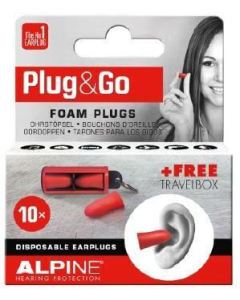 Alpine MotoSafe earplugs Plug&Go