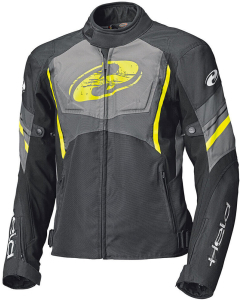 Held Baxley Touring Jacket Black/Neon Yellow 058