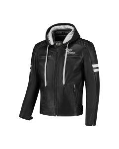 Rusty Stitches Jari Hooded V2 Jacket Black/White 104