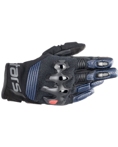 Alpinestars Halo Leather Gloves Dark Blue Black 7109