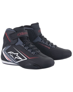 Alpinestars Sektor Waterproof Shoes Black White Gray 153