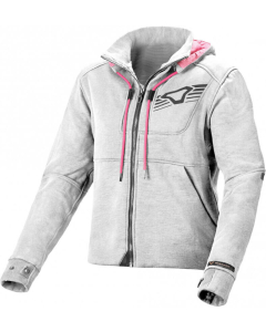 Macna District Ladies Hoodie Light grey