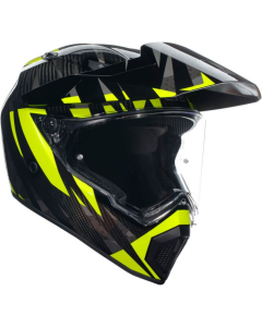 AGV AX9 Steppa Carbon/Grey/Yellow Fluo 003