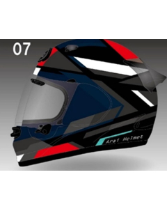 Arai Quantic 06 Mosaic Red