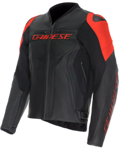 Dainese Racing 5 Jacket Black/Black/Red-Fluo P75