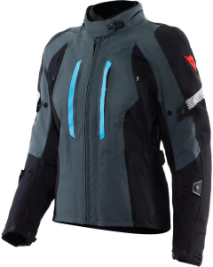 Dainese Mangen D-Dry Absøluteshell Pro Ladies Jacket Ebony/Black 34C