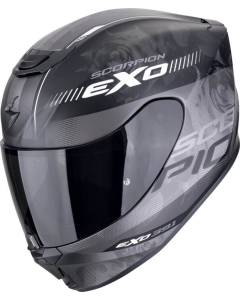 Scorpion EXO-391 Ava Matt Black/Silver