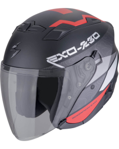 Scorpion EXO-230 Band Matt Black/Red/Silver