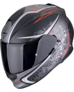 Scorpion EXO-491 Run Matt Black/Red