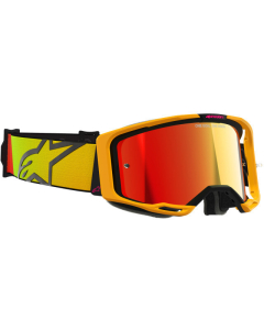 Alpinestars Vision 8 Corp Goggle Yellow/Pink/Mirror Red