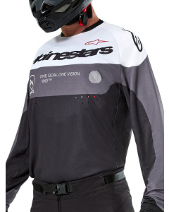 Alpinestars Pro-Dura Jersey Black Magnet White 1417