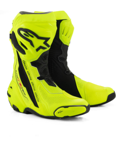 Alpinestars Supertech R Vented Boots Yellow Fluo/Black 551