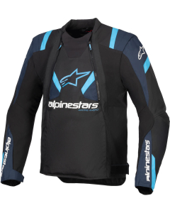 Alpinestars T-Stunt Air Jacket Black/Dark Blue/Blithe Blue 1386