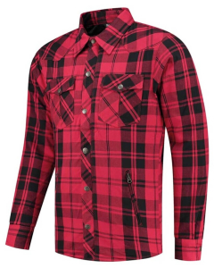 Rusty Stitches Neil-25 Jacket Red-Black