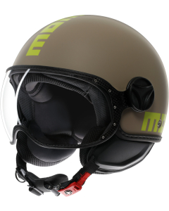 Momo FGTR Classic Mono Matt Sand/Lime 005