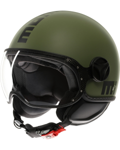 Momo FGTR Classic Mono Matt Military Green/Black 003