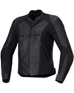 Alpinestars Stella Faster V3 Leather Jacket Black Black 1100