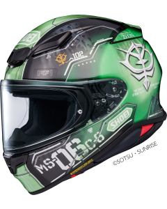 Shoei NXR 2 Ms-06C-6 Zaku Ii TC-4