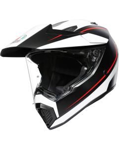 AGV AX9 Pacific Road Matt Black/White/Red 003