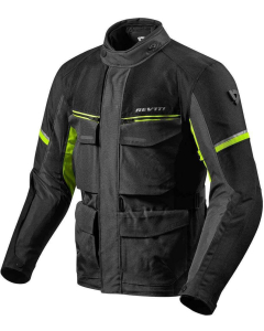 REV'IT Outback 3 Jacket Black/Neon Yellow