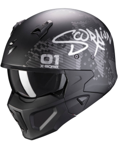 Scorpion Covert-X Xborg Matt Black/Silver