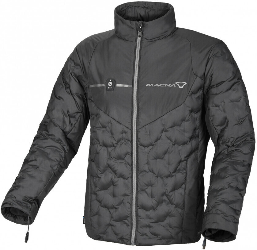 Giacca Riscaldabile MACNA Nucleo M: Elettrica Per Moto Autunno/inverno, Calore Regolabile, Senza Cappuccio