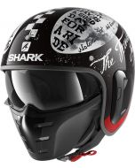 Shark S-Drak 2 Tripp In Black/White/Red KWR