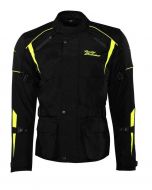 Rusty Stitches Tommy Jacket Black/Yellow Fluo 125