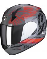 Scorpion EXO-390 iGhost Cement Grey/Red