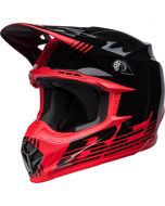 BELL Moto-9 Mips Louver Gloss Black/Red
