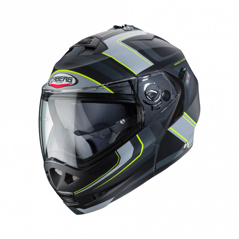Caberg Duke II Matt Gunmetal 818 - Voordeelhelmen.nl