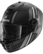 Shark Spartan RS Carbon Shawn Mat Silver/Anthracite DSA