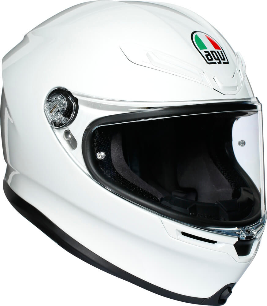 AGV K6 Glossy White 003 - Voordeelhelmen.nl