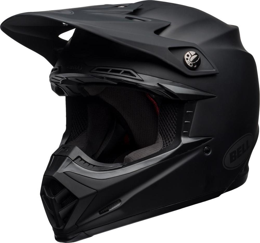 BELL Moto-9 Mips Intake Matt Black - Voordeelhelmen.nl
