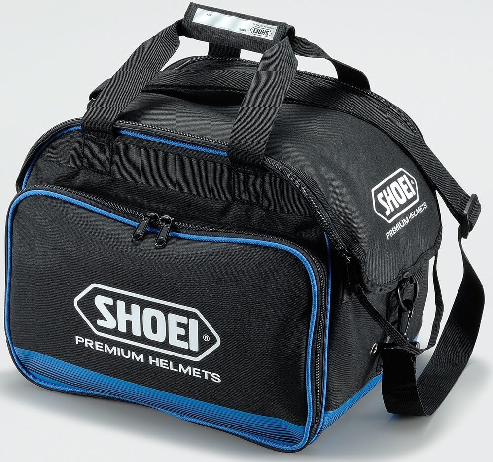 Shoei RS Helmet Bag Black/Blue Voordeelhelmen.nl