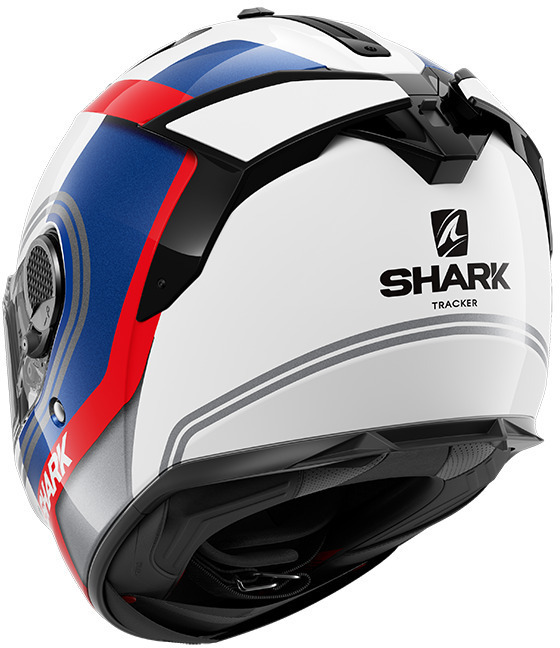 Shark Spartan GT Tracker White/Blue/Black WBK - Voordeelhelmen.nl