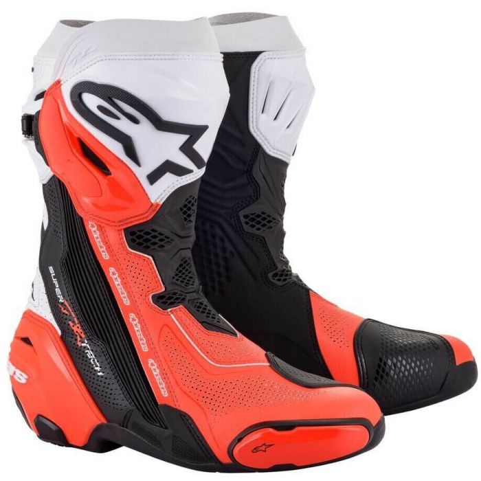 Voordracht wolf betaling Alpinestars Supertech R Vented 2021 Boots Fluo 124 - Voordeelhelmen.nl